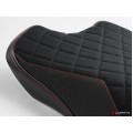 LUIMOTO (DIAMOND) Rider Seat Cover for the Triumph Street Triple 765 / S / R / RS LUIMOTO (DIAMOND) Rider Seat Cover for the Triumph Street Triple 765 / S / R / RS